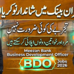Meezan Bank Business Development Officer Jobs 2026
