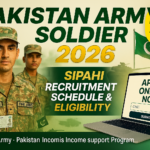 Pakistan Army Soldier Jobs 2026