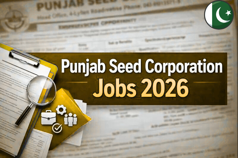 Punjab Seed Corporation Jobs 2026