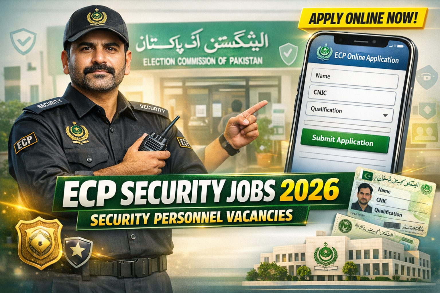Election Commission of Pakistan Security Personnel Jobs 2026